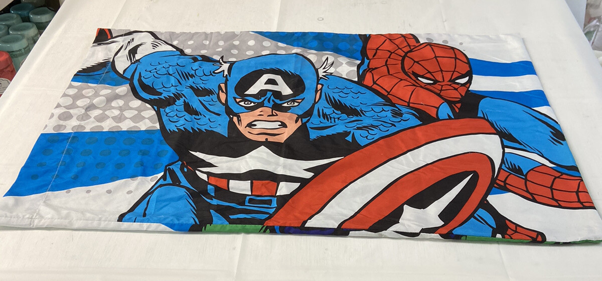 Avengers Pillow Case Double Sided Awesome Super Heroes
