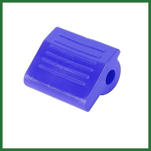 2pcs Universal Blue Gear Shift Shifter Case Boot Protector Cover Rubber Pad