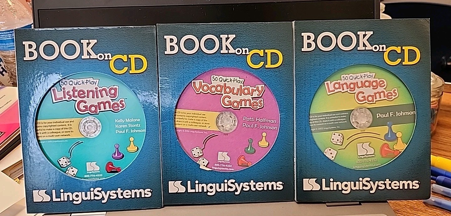 3 Linguisystems Speech Language Therapy CD-ROM