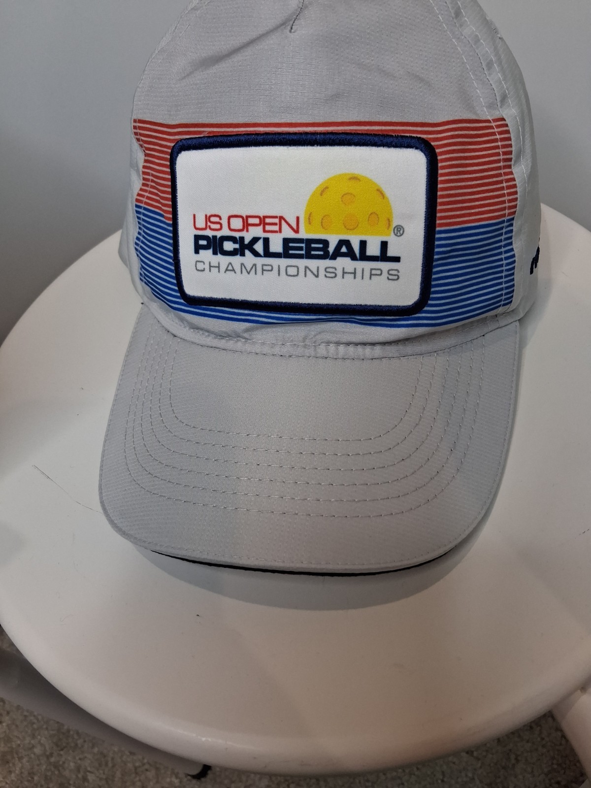 5 Panel Strap Back Hat US Open Pickleball Championship Cap Minto, Vgc