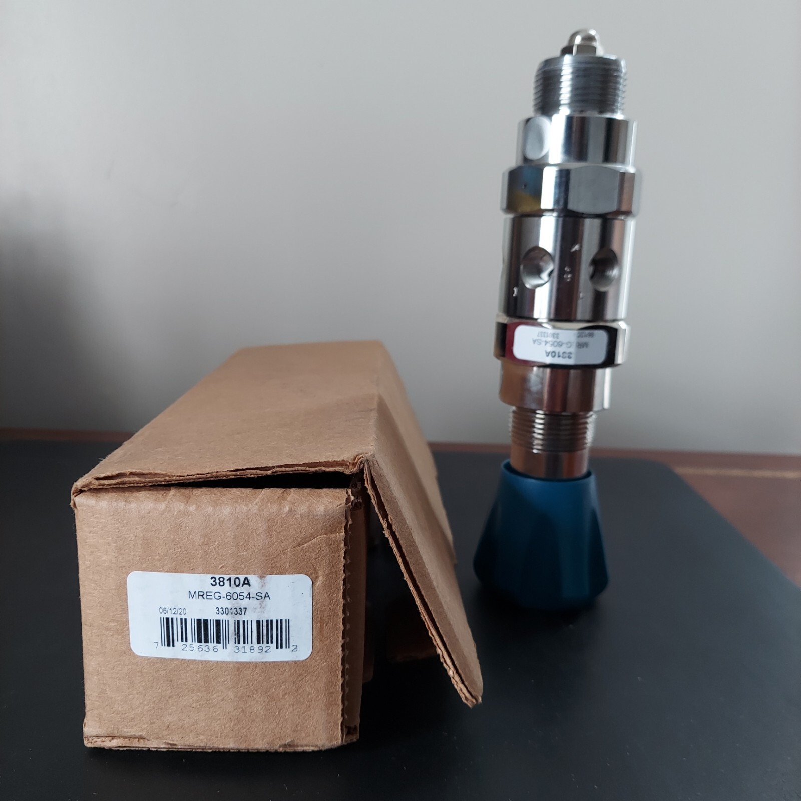 Matheson 3810A Series Dual Stage High Purity Regulator MREG-6054-SA