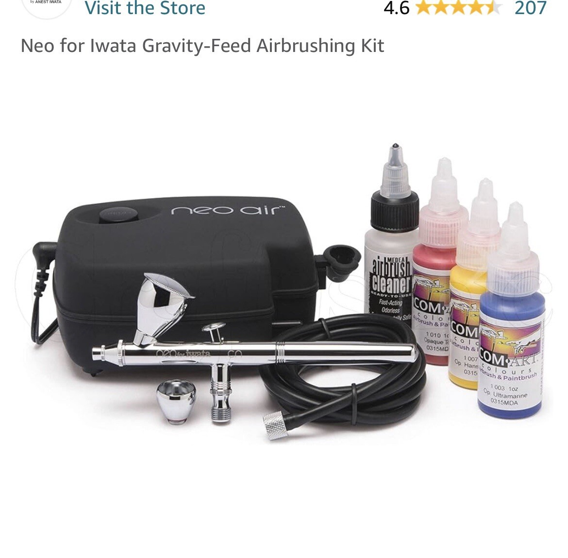 Neo Gravity-feed Airbrush Kit