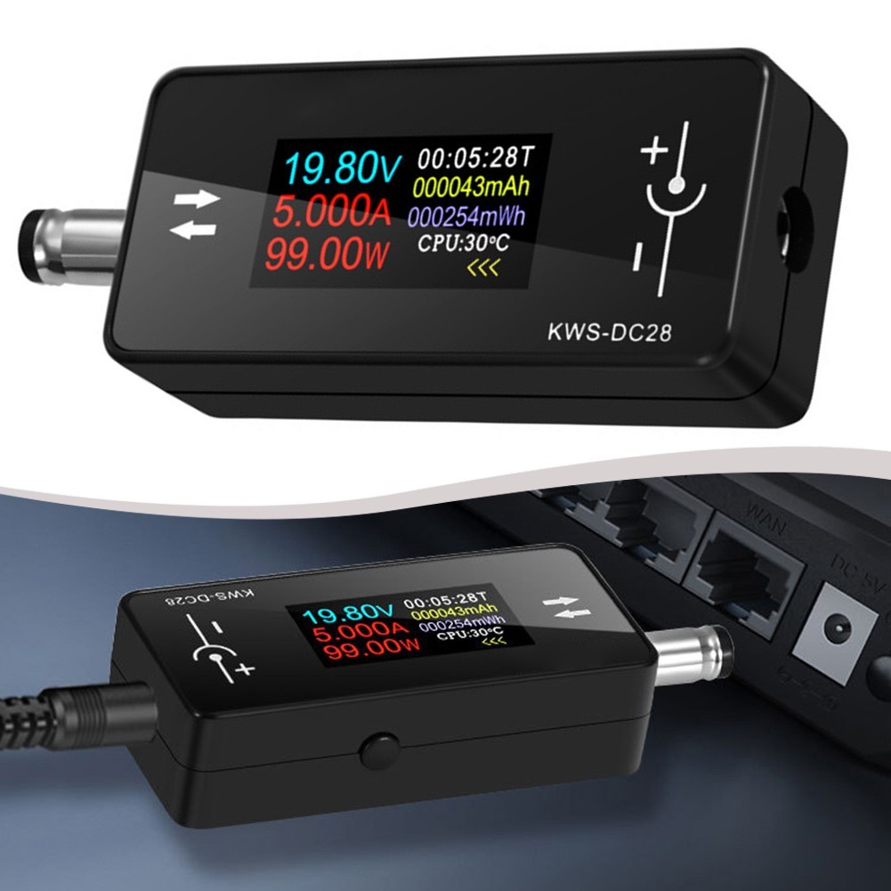 Voltage and Current Interface Tester 0 96 inch Display for Multiple Uses