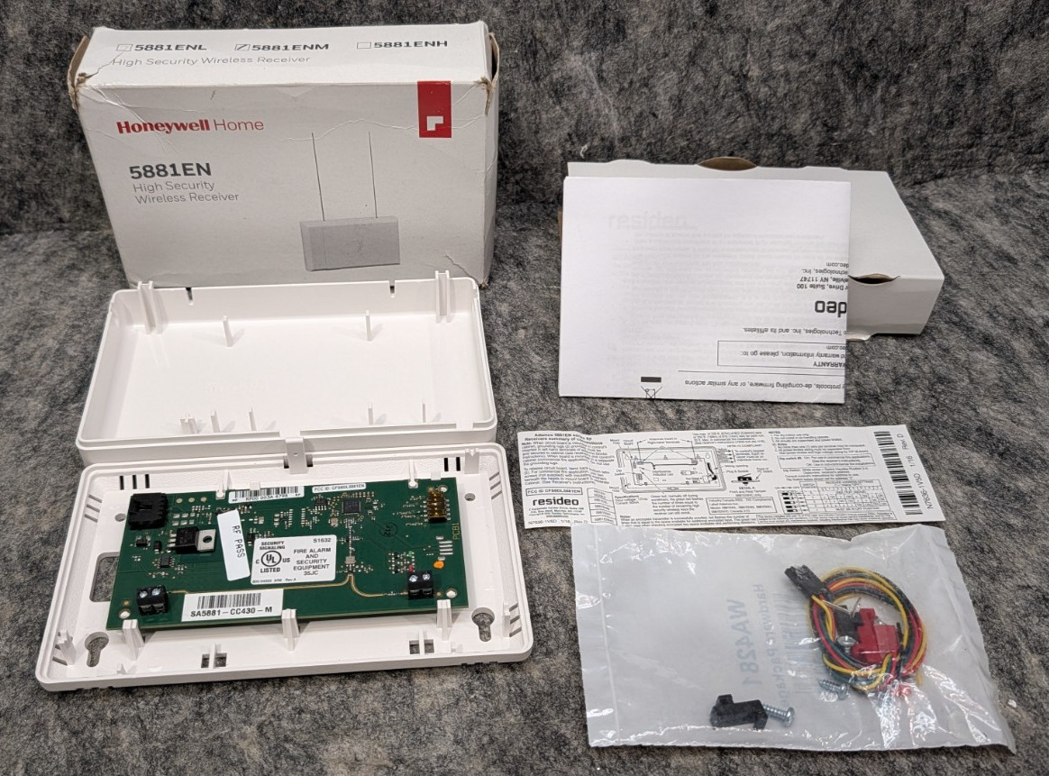 Honeywell Resideo 5881ENM High Security Wireless Receiver 🔥New/Open Box🔥
