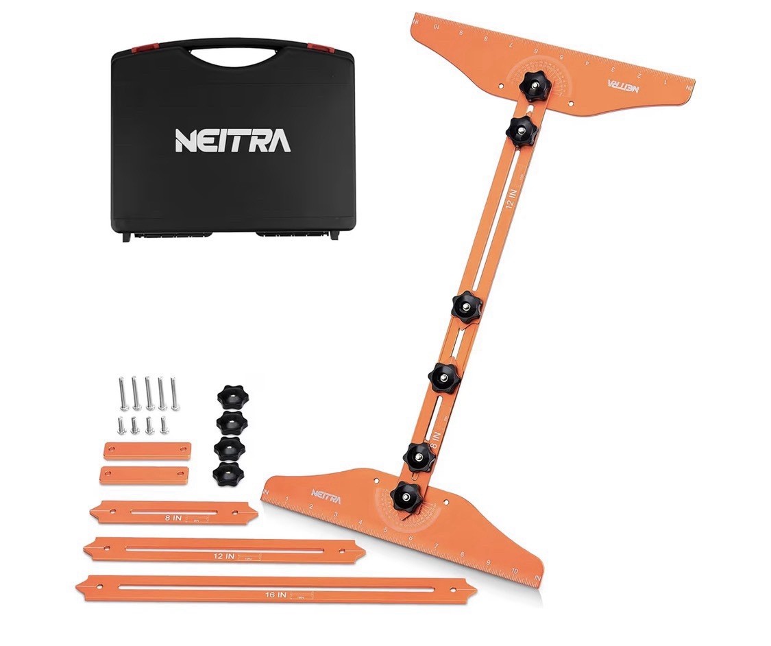 Heavy Duty Aluminum Stair Tread Template Tool