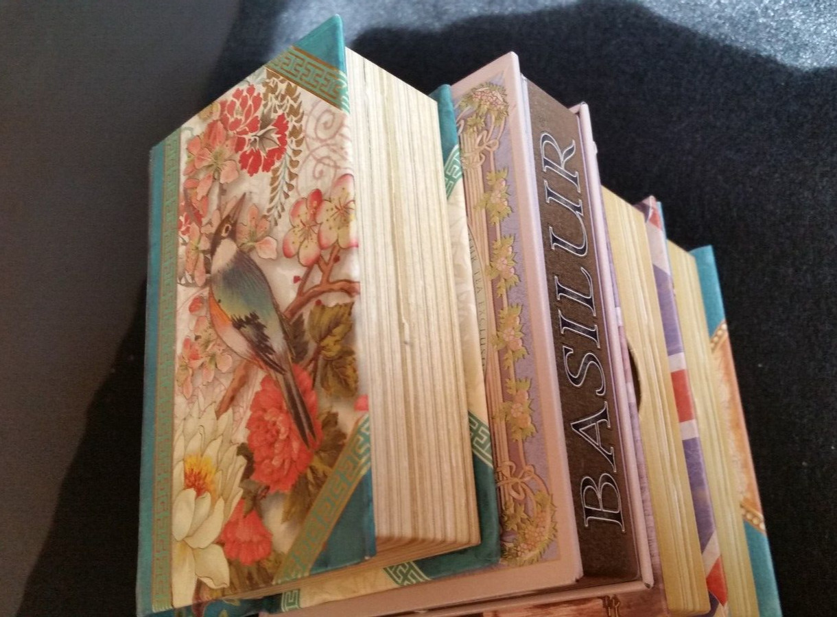 Four little Book Boxes