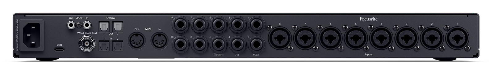 Focusrite SCARLETT 18I20 4G 4th Gen Audio Recording Interface+(2) Studio Mics