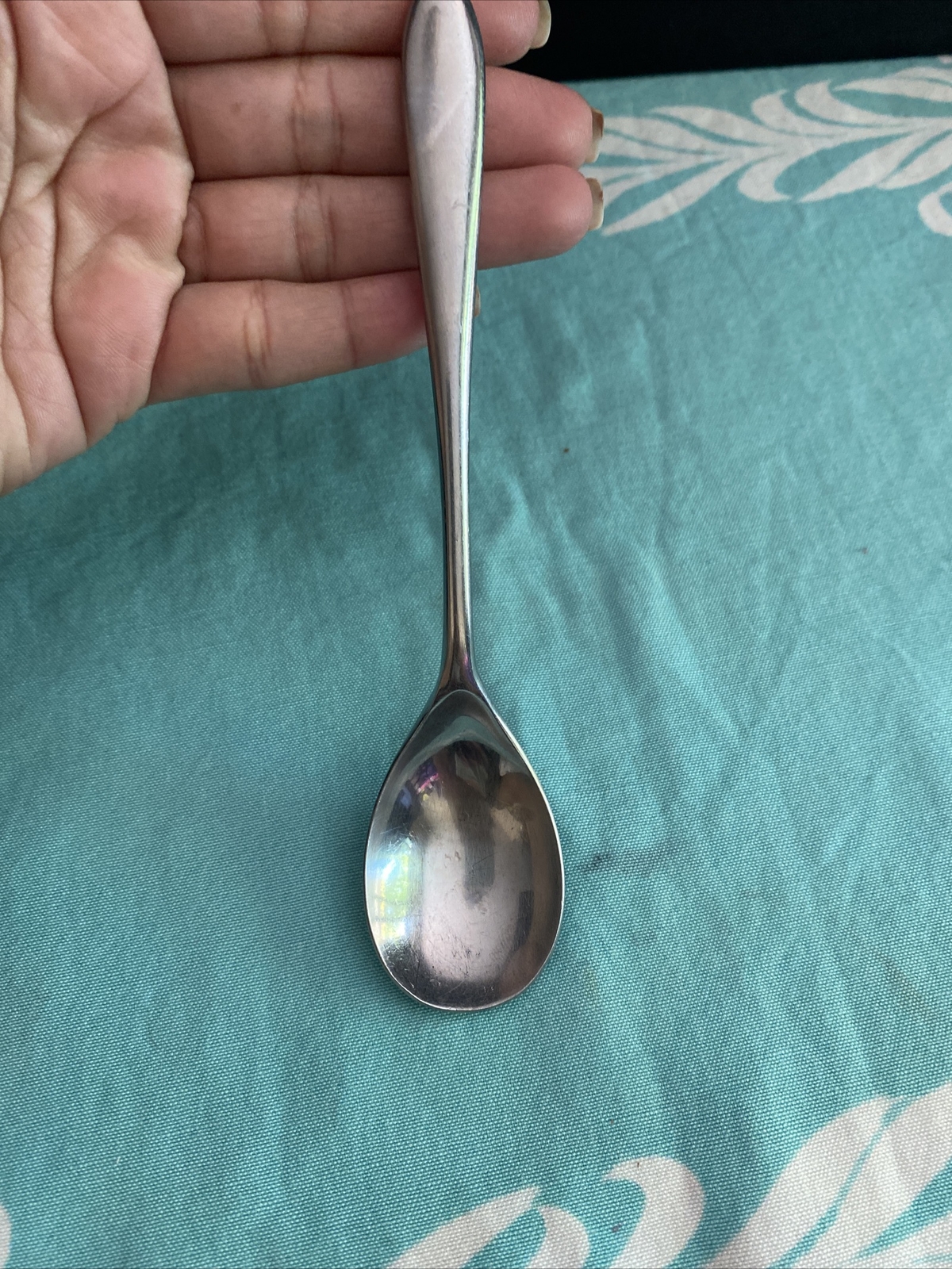 1 Forge WF Tear Drop Stainless Steel Korea Teaspoon Flatware