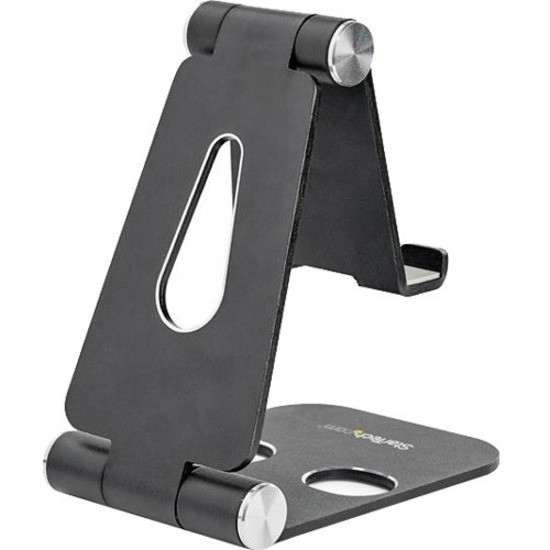 StarTech USPTLSTNDB Phone Tablet Stand Adjustable Black