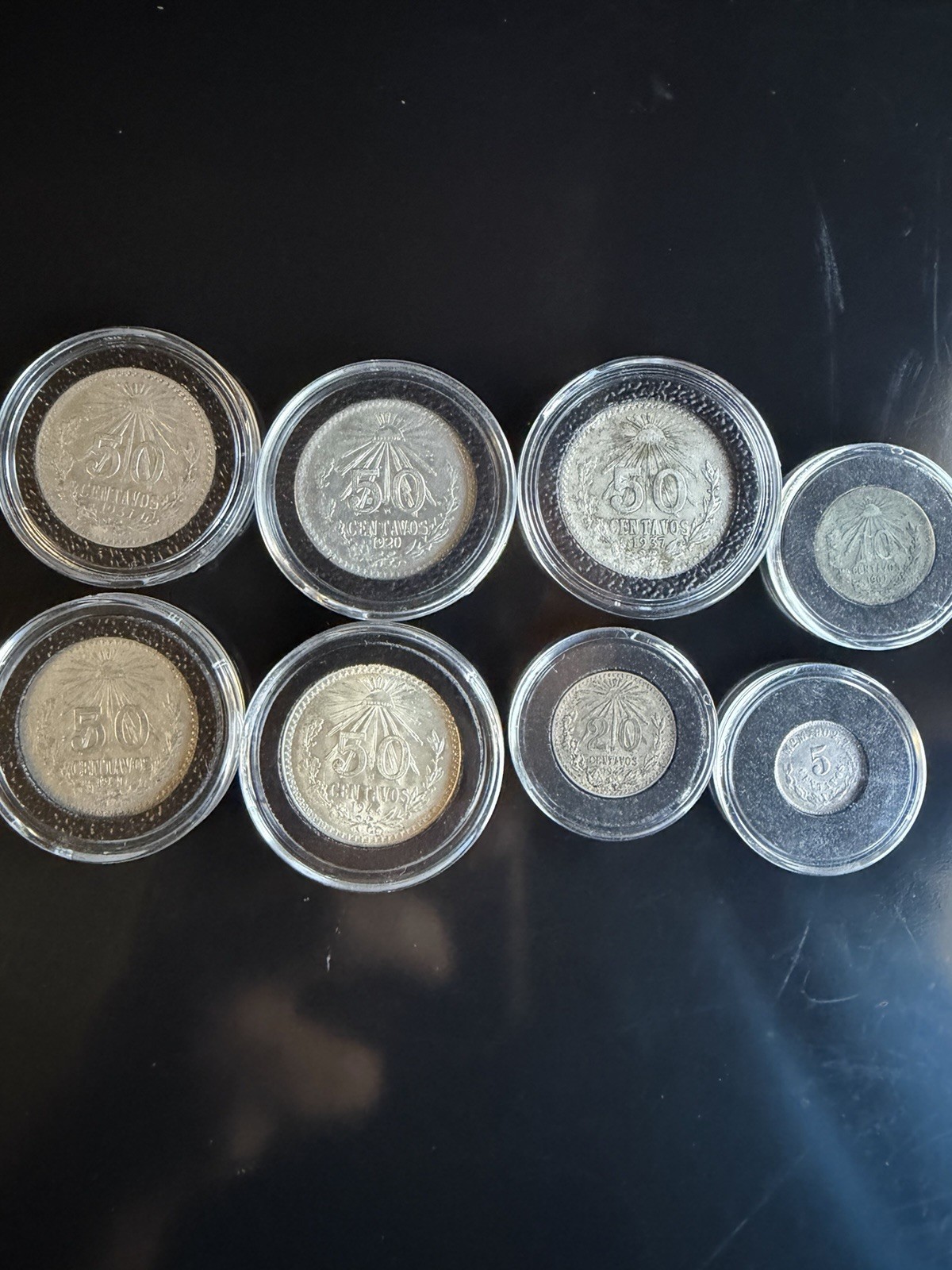 Lot Of Silver Mexican Pesos