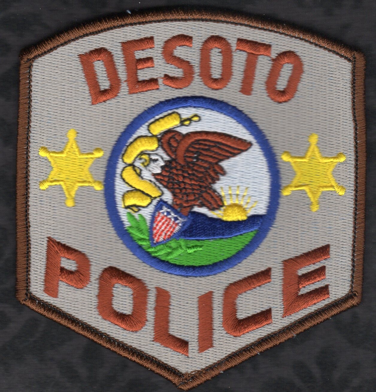 Desoto Illinois Police Shoulder Patch