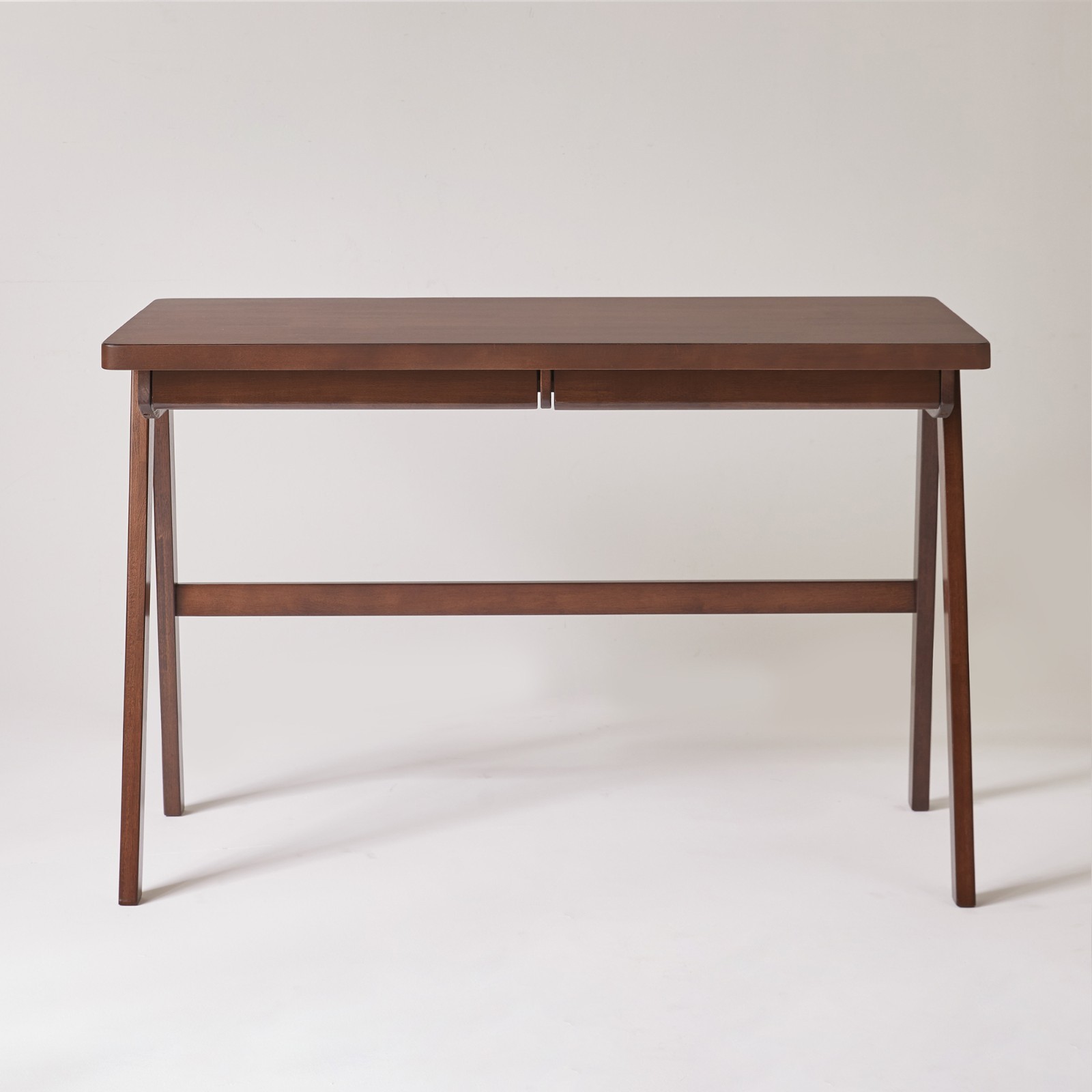 Retro Computer Desk Gaming Writing Study Table With Storage Drawers No Chair