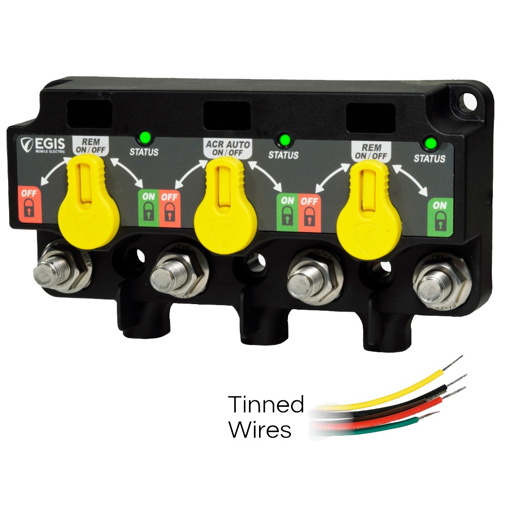 EGIS XD SERIES TRIPLE FLEX 2 RELAY-ACR-RELAY W/KNOBS