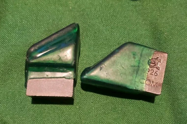 Esco Mill Hog MBB-2 Bevel Blade- Lot of 2