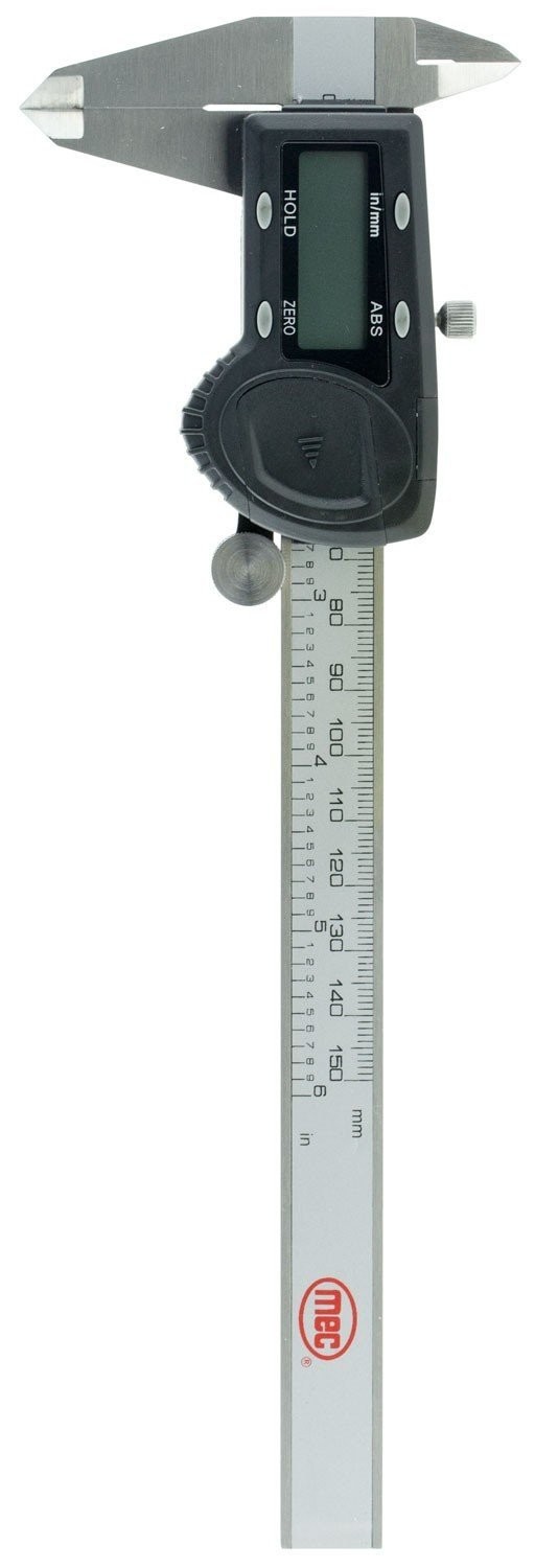 MEC Digital Caliper To Measure Brass/Finished Cartridges 0-6"/150mm - 1311079
