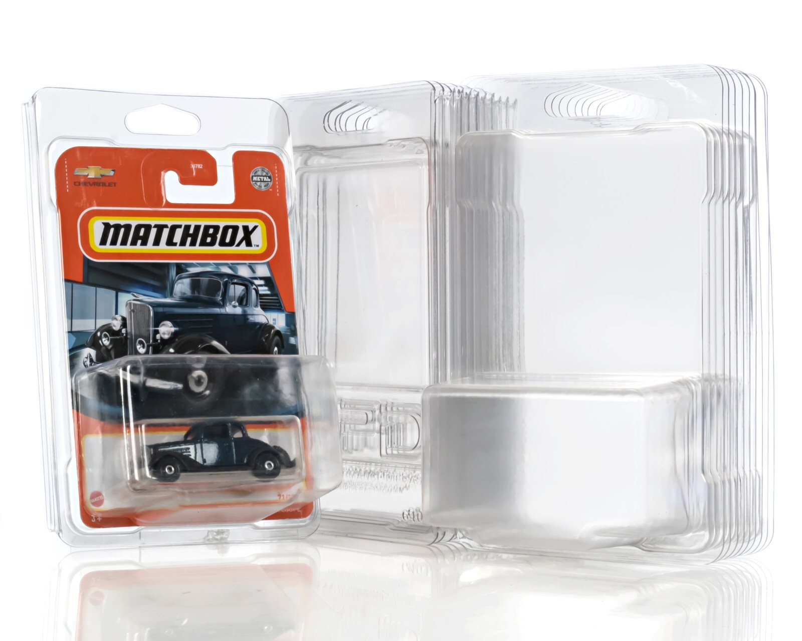 80 PACK HPD PROTECTOR CASE (MAINLINE) HOT WHEELS & MATCHBOX .8MM HEAVY DUTY