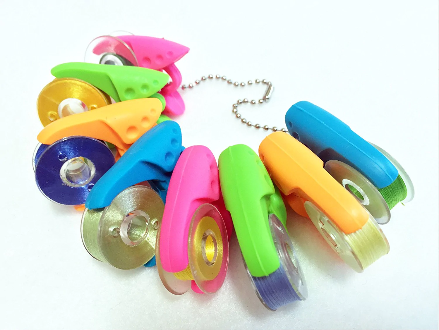 Tulips Universal Bobbin Clamps from Smartneedle, 12 pcs