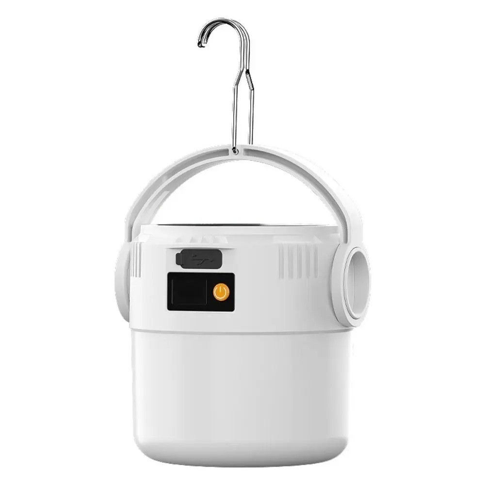Solar Portable Rechargeable LED Camping Lantern Flashlight Lamp USB Rechargeable