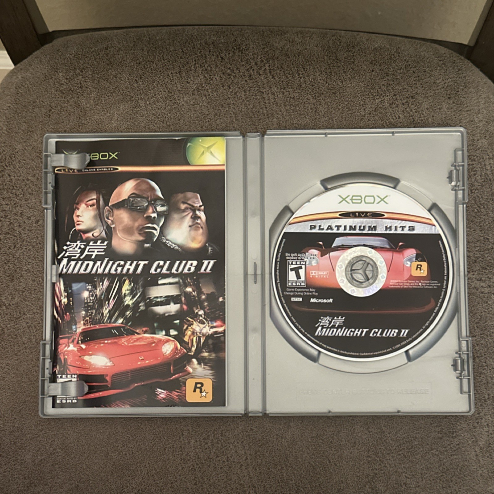 Midnight Club II (Xbox) - Untested - CIB