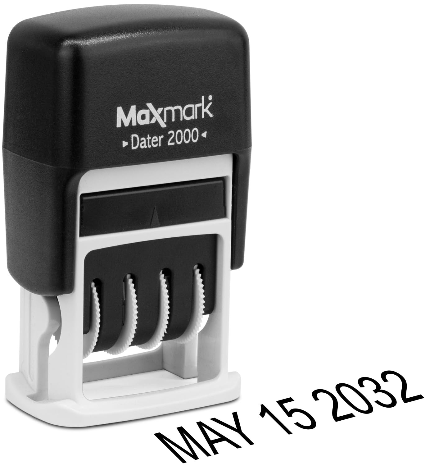 2000 Dater Self Inking Date Stamp  Black