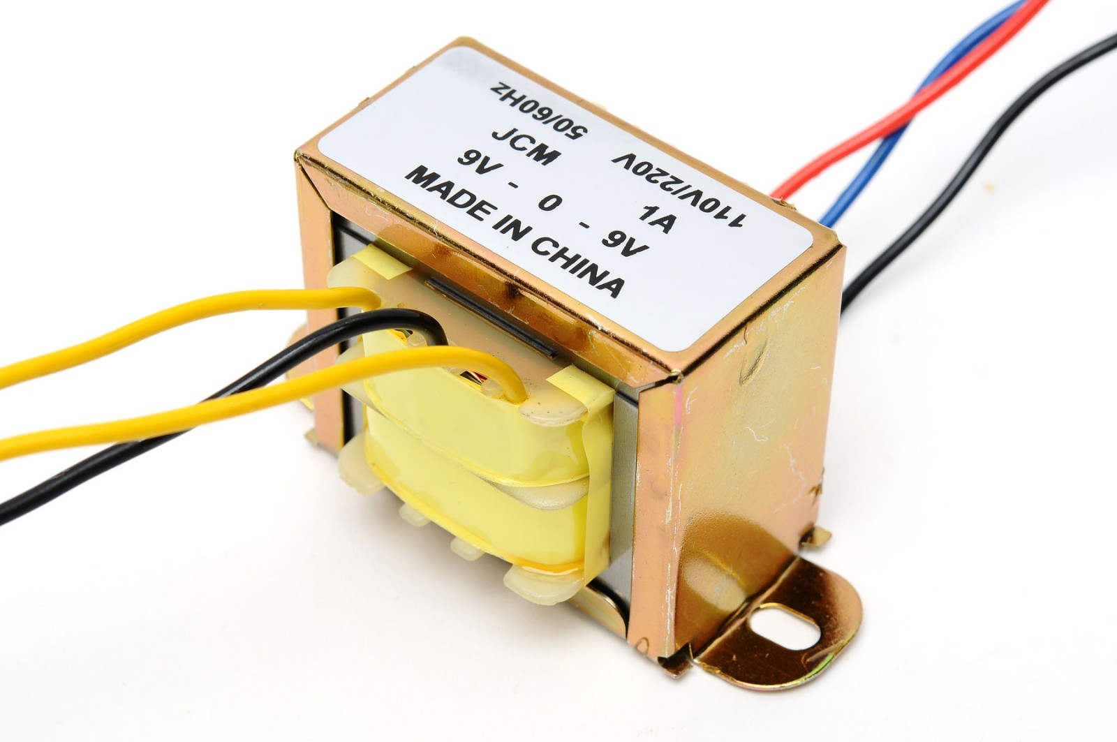 110/220VAC to 18VAC 1000mA 1A Center Tap Power Transformer 9V-0-9V 18V AC 9Vx2
