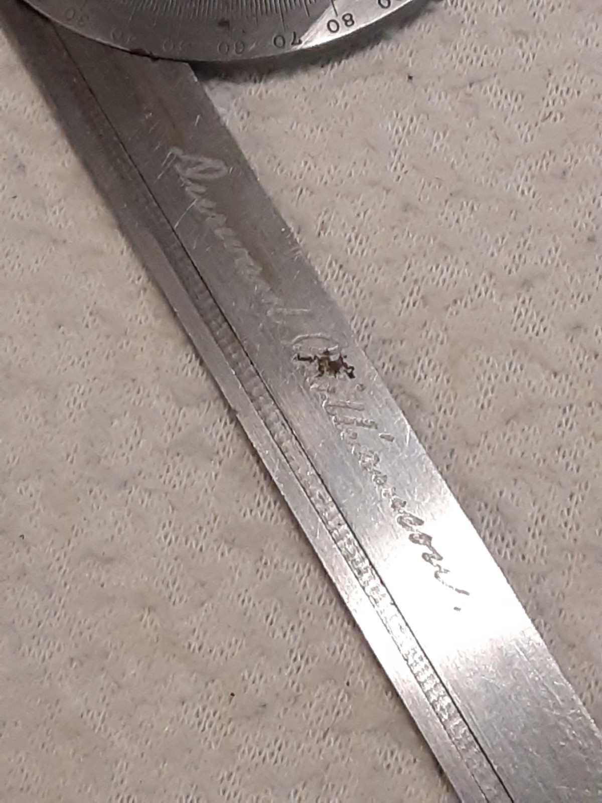 Vintage Starrett Bevel Protractor #359 Pat 1921