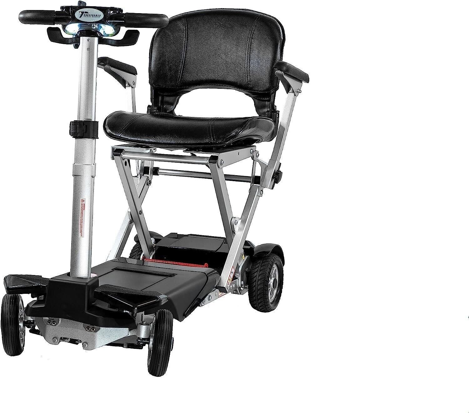 Transformer 2 Remote Automatic Folding Travel Scooter with Lightweight...