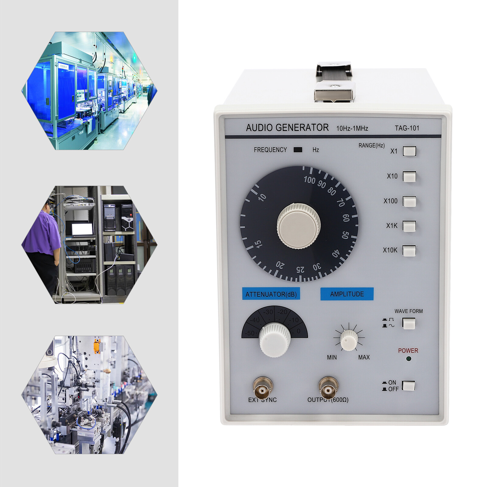 Professional Low-frequency Upgraded Signal Generator, High Precision Function US