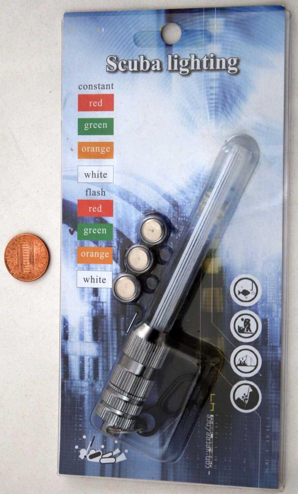 LED Constant Light Stick for Camping, Hiking, Scuba Diving, Fishing, Bicycling