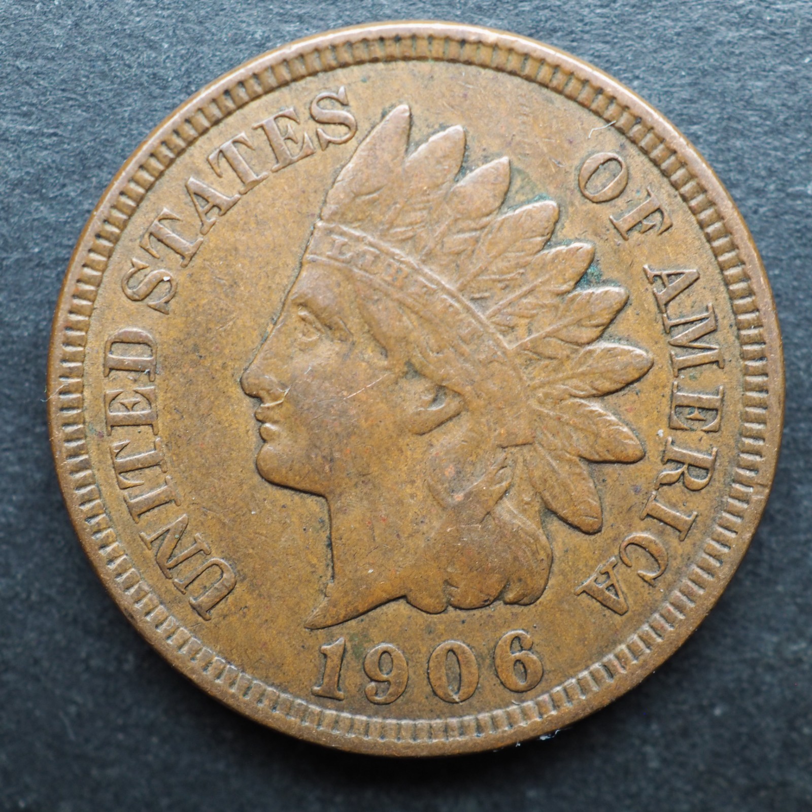 1906 INDIAN HEAD  CENT  ** NICE **  Free Shipping  CO927