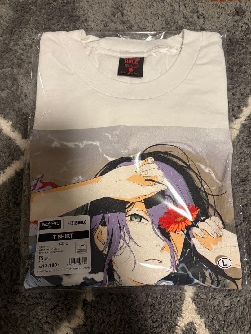 Chainsaw Man GEEKS RULE Reze T-shirt L size