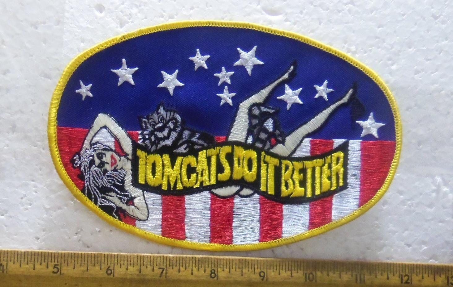 US Navy - Tomcats Do it Better Embroidered Back Patch