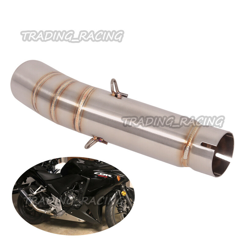 For Honda CBR500R CB500X CB500F 2013-2019 Exhaust Pipe Mid Link Tube Slip On 51