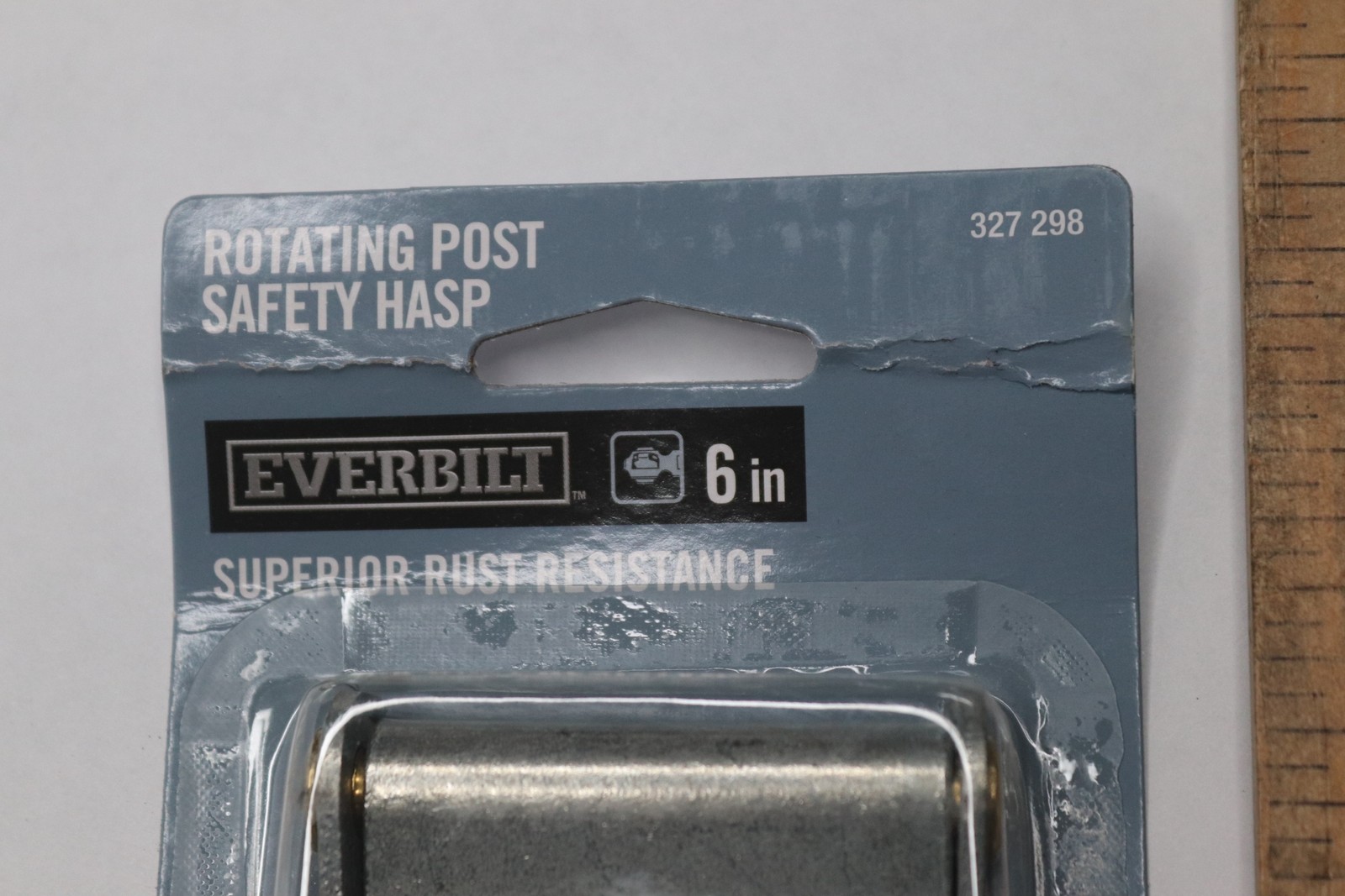 Everbilt 6 in. Galvanized Rotating Post Safety Hasp