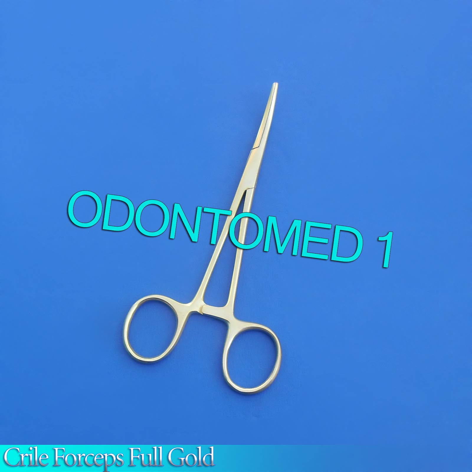 Crile Forceps 6.25" Curved Full Gold surgical Instruments