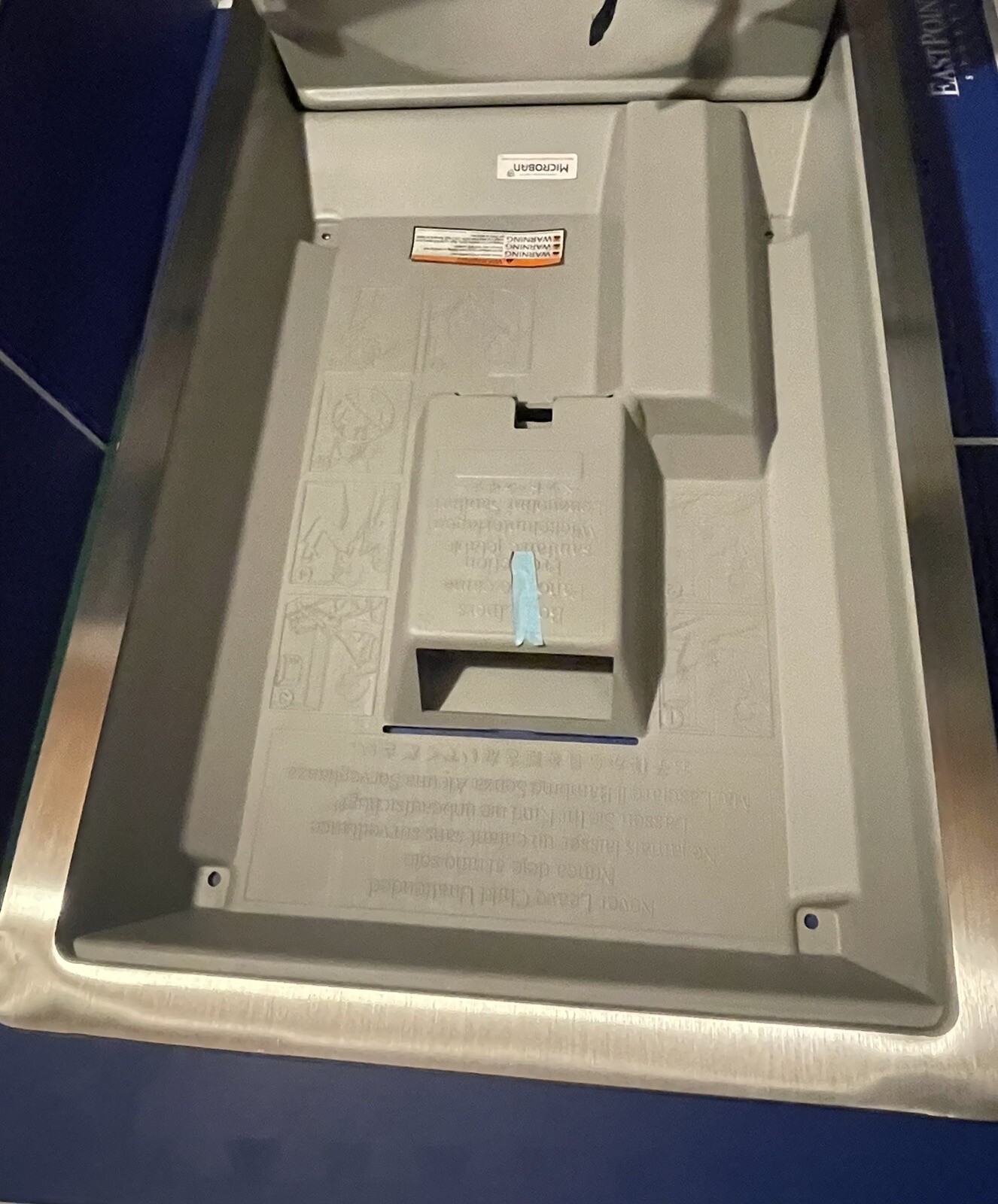 KOALA KARE KB111-SSWM Changing Station STAINLESS WALL MOUNT VERTICAL