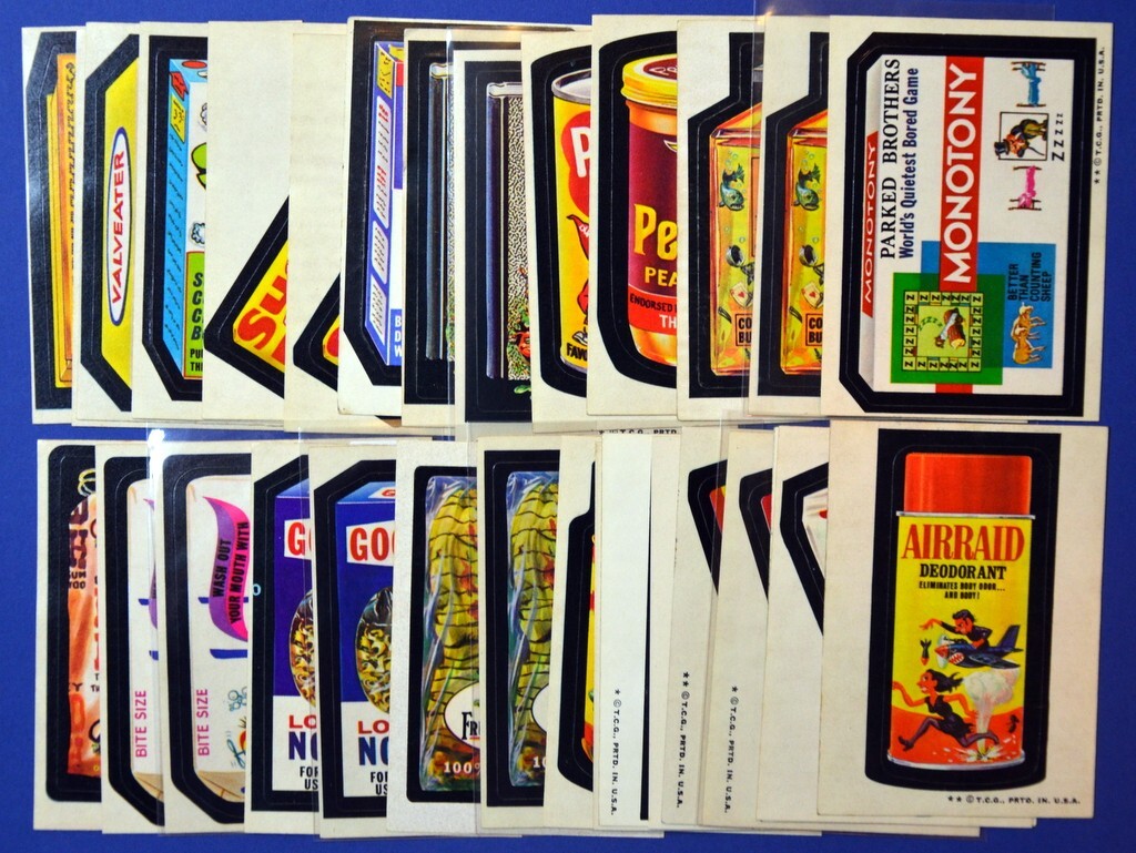 1974 Topps WACKY PACKAGES SERIES 6 Stickers (U-Pick - Compete Your Set!)