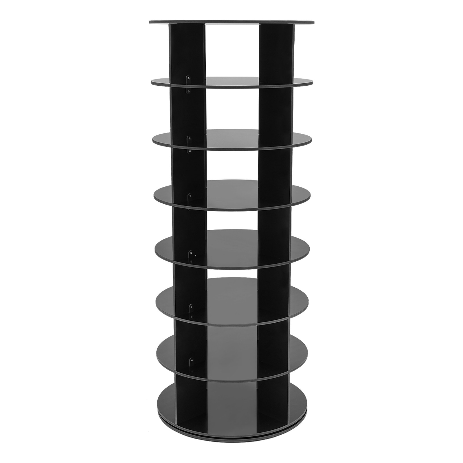 360° Rotating Shoe Rack 7-Tier Spinning Shoe Rack 152cm H Shoe Storage Organizer