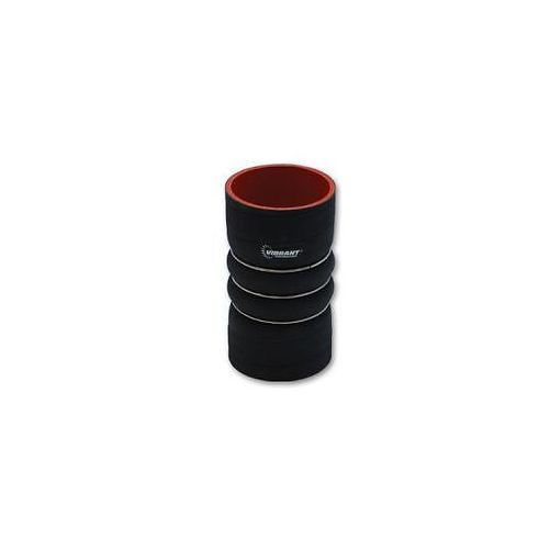 Vibrant Performance 11820 3" I.D. x 6" long Hump Hose Coupler (Matte Black)