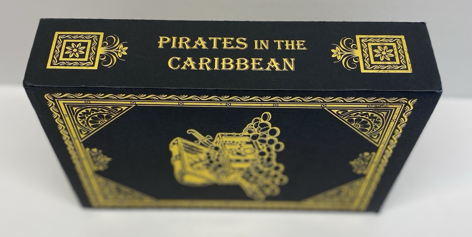 Pirates in the Caribbean-Book Safe-Hidden Storage Box .