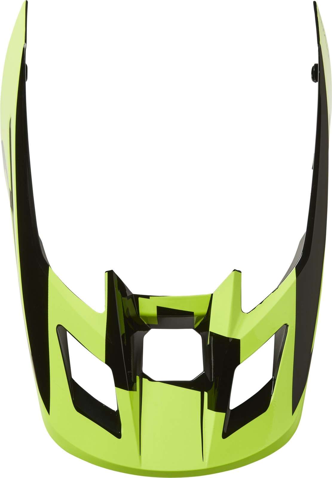 Fox Racing V2 Hayl Helmet Visor/Peak Fluo Yellow