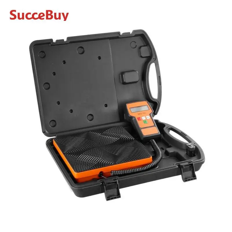 Refrigerant Scale 110/220 LBS Charging Recovery Freon Scale Wired Remote Control