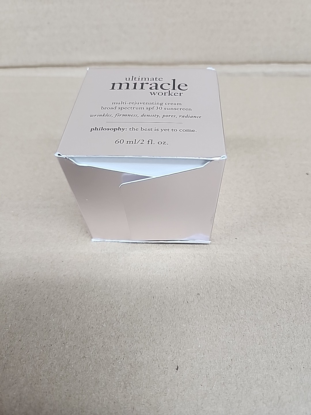Philosophy ULTIMATE MIRACLE WORKER Multi Rejuvenating Cream 2oz No Box