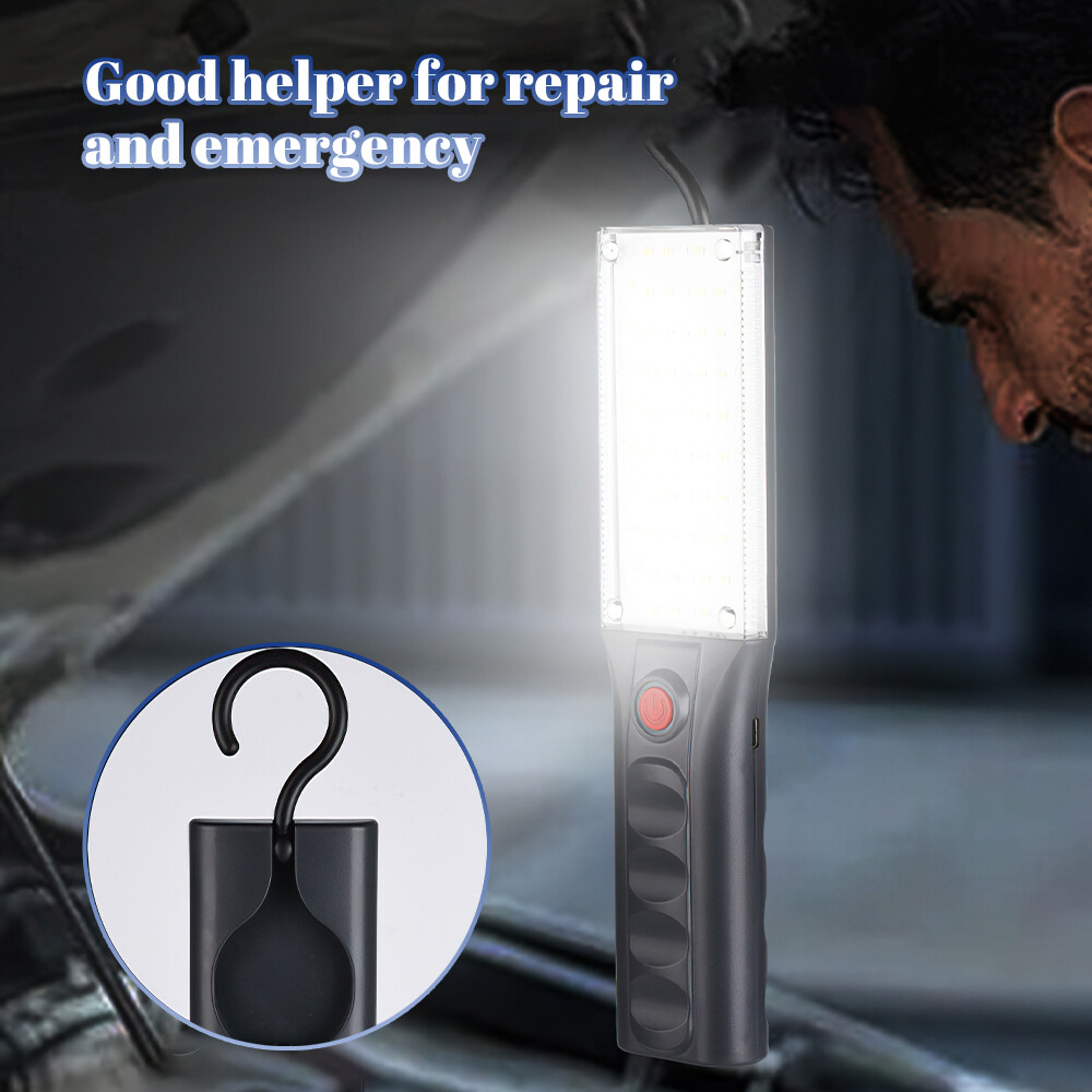 90000 LM LED COB Work Light Mechanic Flashlight Lamp Magnetic Rechargeable