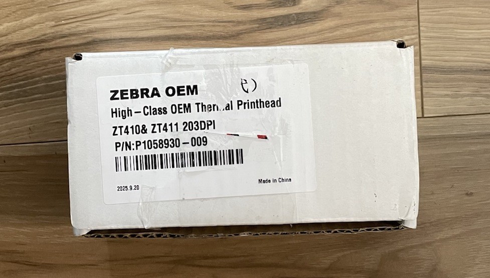Zebra P1058930-009 Thermal Printhead