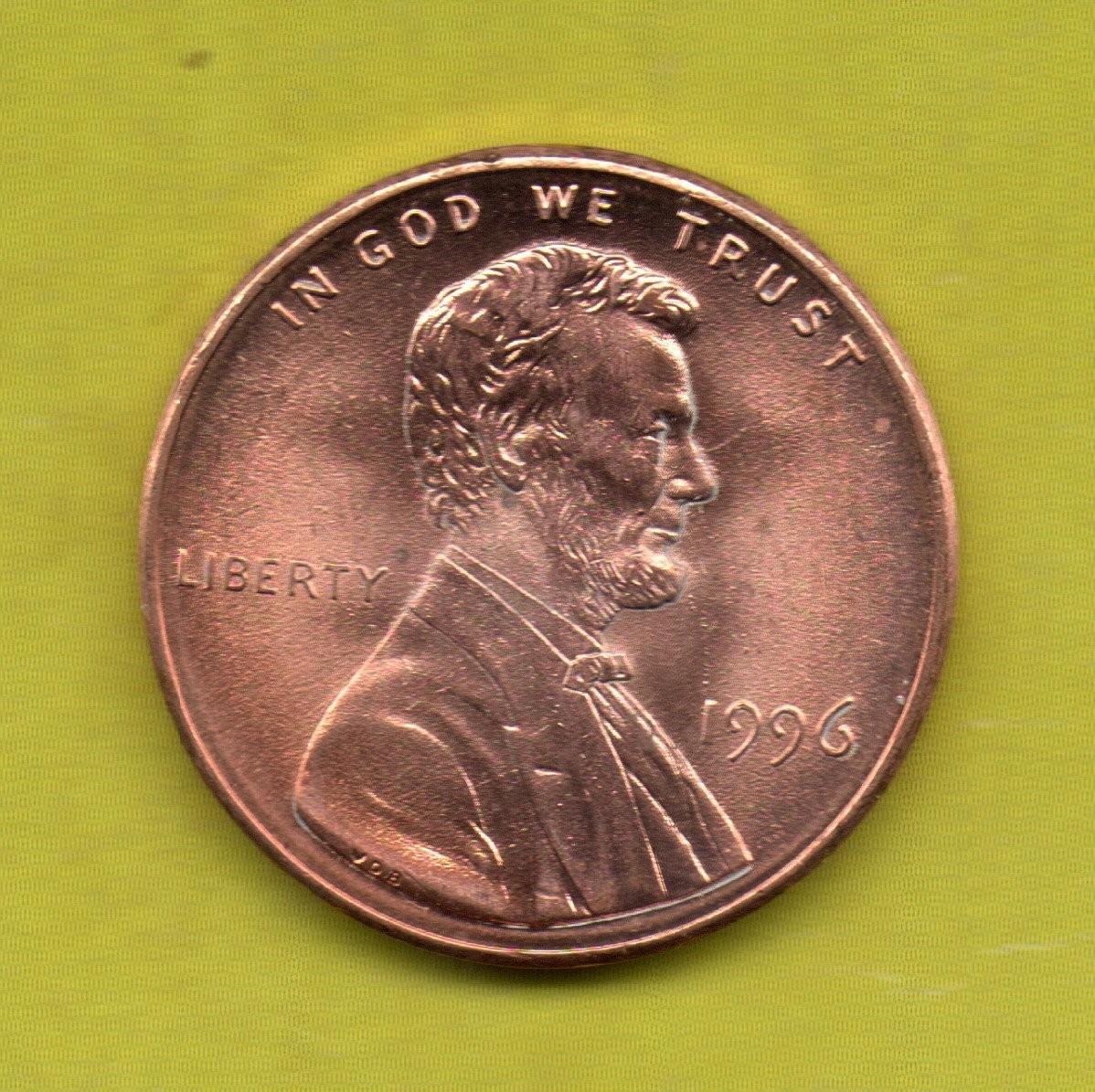 1996 P Lincoln Memorial Cent Uncirculated