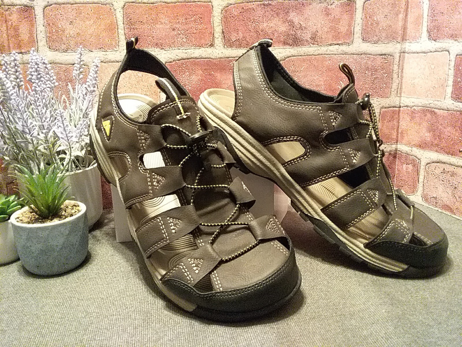 Ozark Trail Adventure & Everyday Wear Hiking & Water Sports Brown Sandals(Sz 12)