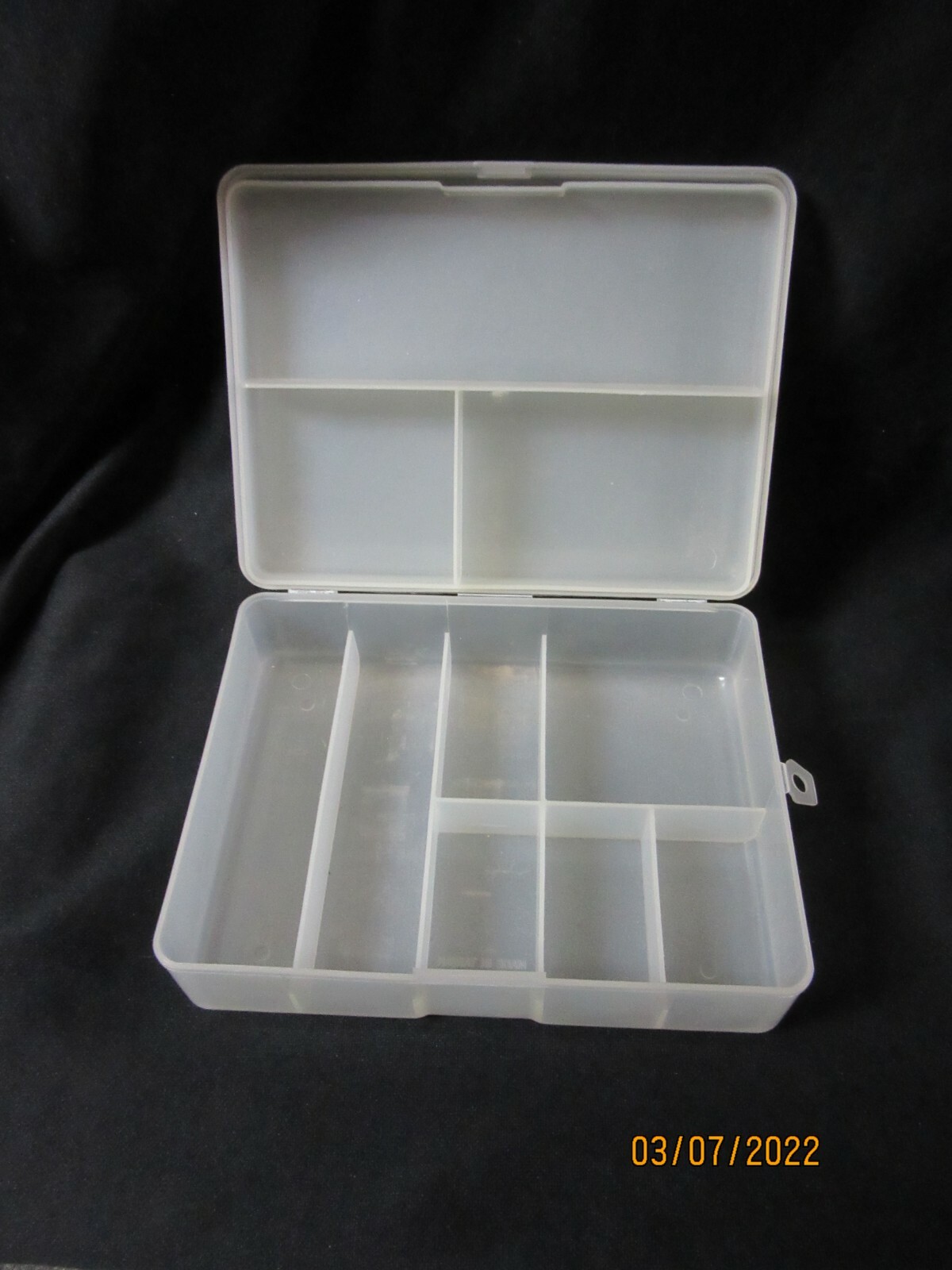 10 Compartment 2 Layer Semi-Opaque Plastic Storage Box Craft Organizer 10-CPSB