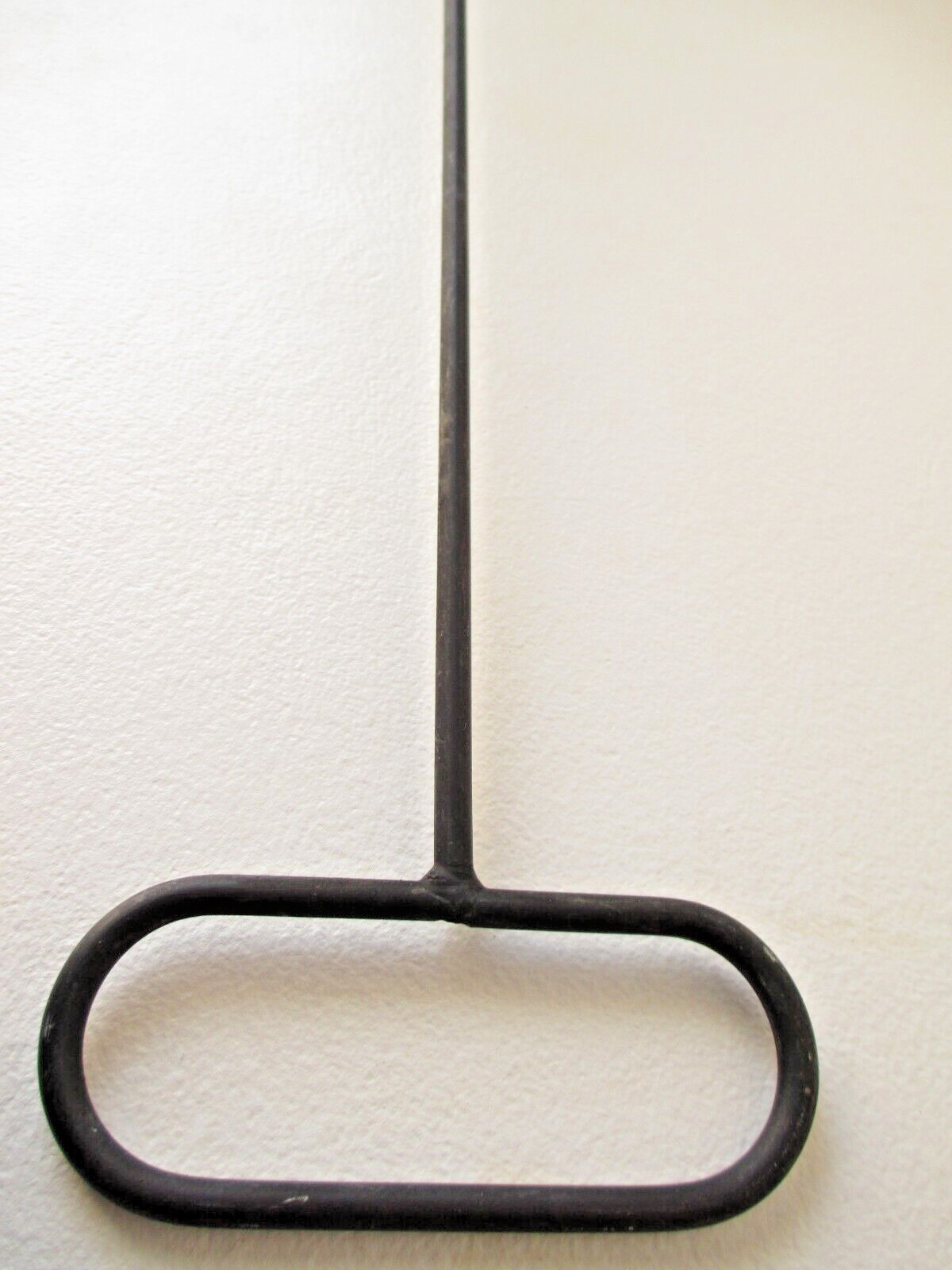 USED Unknown Unbranded Factory Approx. 23" Long Hooked Fork Tool W/ Loop Handle