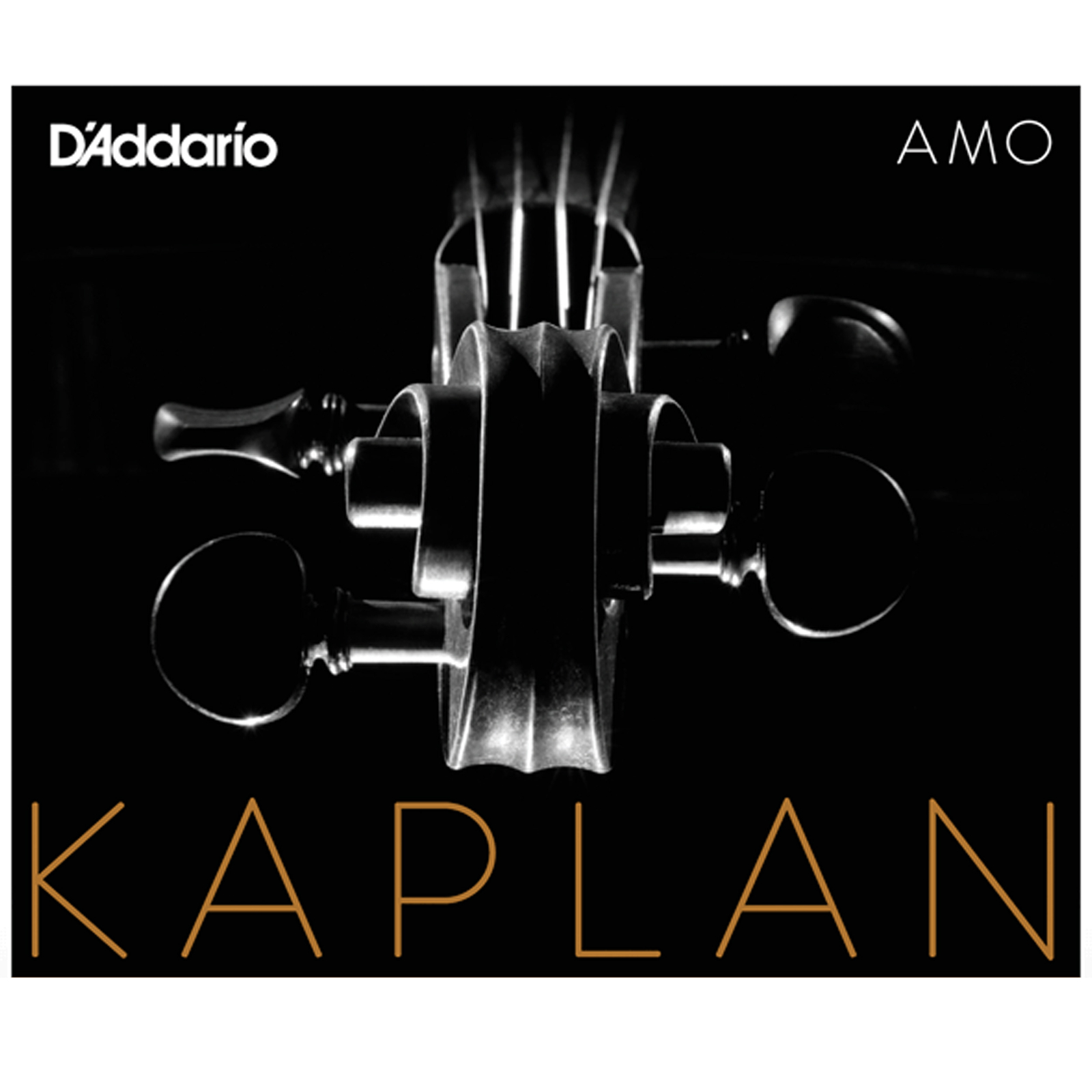 D'Addario Kaplan Amo Violin String Set, 1/4 Scale, Medium Tension